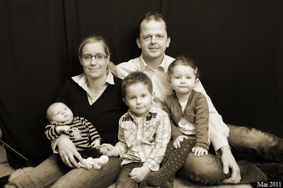 Familie im Mai 2011