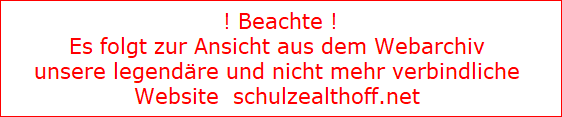 Beachte - Alte Website !